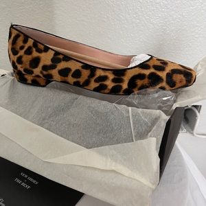BRAND NEW J.Crew Leopard Flat Size 8